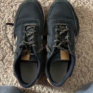 Black and Tan new balance shoes
